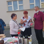 Kandídáty podpořil i místopředseda ÚV KSČM, poslanec PČR Stanislav Grospič 